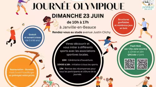 Journée olympique à Janville
